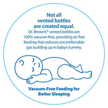Load image into Gallery viewer, Dr. Brown’s Anti-Colic Options+ Narrow Baby Bottles, 0m+ Level 1 Nipple - Baby Bottle to Reduce Colic (4 Pack), 8 oz
