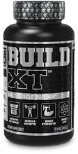 Load image into Gallery viewer, Build-XT Muscle Builder - Daily Muscle Building Supplement for Muscle Growth and Strength | Featuring Powerful Ingredients Peak02 &amp; elevATP - 60 Veggie Pills

