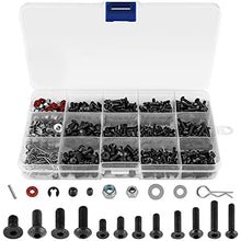 Load image into Gallery viewer, 500Pcs RC Screw Kit RC Repair Tool Assortment Set Universal Screws Hardware Fasteners Set RC Spare Parts &amp; Repair Accessories Set for 1/8 1/10 1/12 1/16 Scale RC Cars Truck Crawler DIY Parts
