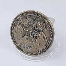 Load image into Gallery viewer, TOYSDONE Yes No Decision Maker Coin - Souvenir Coins - Yes No Coin - The Decision Coin - Metal Coins Collection - Decision Maker Coins - Double Sided Coin - Lucky Coin - Choice Coin - Collectors Coin
