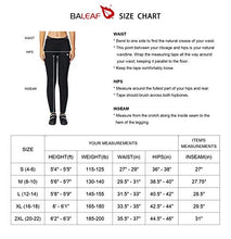 Load image into Gallery viewer, BALEAF Women's Padded Bike Pants Leggings Cycling Tights Padding Leg Zipper Biking Bicycle Biker Riding Winter Gear  Black Size S
