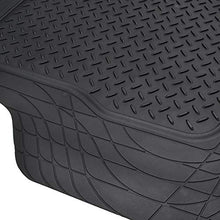 Load image into Gallery viewer, BDK-MT-785 Heavy Duty Cargo Liner Floor Mat-All Weather Trunk Protection, Trimmable to Fit &amp; Durable HD Rubber Protection for Car SUV Sedan Auto - Black
