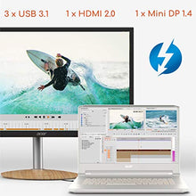 Load image into Gallery viewer, ConceptD 7 CN715-71-73A9 Creator Laptop, Intel i7-9750H, NVIDIA GeForce RTX 2080, RTX Studio, 15.6" 4K Ultra HD IPS, 100% Adobe RGB Color Gamut, Pantone Validated, Delta E<2, 32GB DDR4, 1TB NVMe SSD
