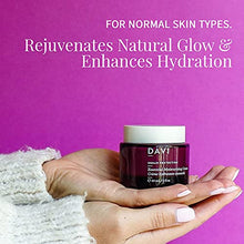 Load image into Gallery viewer, DAVI Essential Moisturizing Cream with Blue Light Protection | Daily Hydrating Face Moisturizer for Women &amp; Men with Normal Skin Types | All Natural | Non-GMO | Paraben-Free | Cruelty-Free | 2.0 Fl Oz Jar
