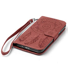 Load image into Gallery viewer, JanCalm Galaxy J3 (2016) Case, Galaxy Amp Prime Case, Galaxy Express Prime Case, Galaxy Sol Case, [Wrist Strap] Premium PU Leather [Multi Card/Cash Slots] Stand Flip Cover with Pen (Brown)
