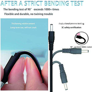 Replacement 12V AC/DC Adapter Charger for Comcast Xfinity Motorola Surfboard SBG6700AC SBG6580 SB6120 SB6121 SB6141 SB6180 SBG6580, SB6183 SBG6782 SBG6782-AC SBG901 900 Cable Modem DTA-100 Power Cord