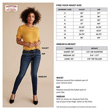 Load image into Gallery viewer, Signature by Levi Strauss &amp; Co Women&#39;s Totally Shaping Pull On Skinny Jeans, Harmony, 12 Medium
