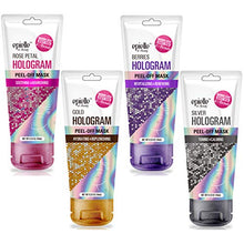 Load image into Gallery viewer, Epielle Hologram Peel Off Face Masks, Glitter Peel Off Mask, Toning &amp; Calming, 8 variety packs (Single-Use Testers)…
