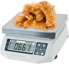 Load image into Gallery viewer, VisionTechShop ACOM PW-200 Digital Portion Control Scale, Lb/Oz/Kg/g Switchable, Low Profile Design, 15lb Capacity, 0.005lb Readability, Single Display, NTEP Legal for Trade Coc #18-060A1
