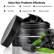 Load image into Gallery viewer, Blackhead Remover Mask, Bamboo Charcoal Peel Off Mask, Black Mask for Both Men and Women, Purifying Facial Mask for All Skin Types Face &amp; Nose
