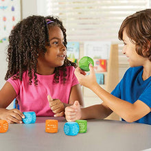 Load image into Gallery viewer, Learning Resources Let's Talk! Cubes, Conversation Cubes, SEL &amp; Autism Therapy, Foam Cubes, 6 Cubes with 36 Prompts, Ages 5+
