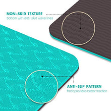 Load image into Gallery viewer, FrenzyBird 1/4-Inch TPE Yoga Mat with Carrying Strap and Alignment Marks, Anti Slip and Easy to Clean, Provides Perfect Cushioning, Ideal for Beginners and Advanced Yogis
