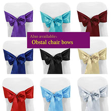 Load image into Gallery viewer, Obstal 10 PCS Red Spandex Dining Room Chair Covers for Living Room - Universal Stretch Chair Slipcovers Protector for Wedding, Banquet, and Party
