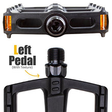 Load image into Gallery viewer, BV Bike Pedal Set, Bicycle Pedals, 9/16-Inch Boron Steel Spindle, Pair
