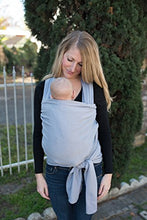 Load image into Gallery viewer, Baby Wrap Carrier, Easy to Put On-Sling, Swaddle Close Comfort - Adjustable Breastfeeding Cover - Lightweight Sling Baby Carrier for Infant - Soft, Comfortable &amp; Breathable (Heather Gray)
