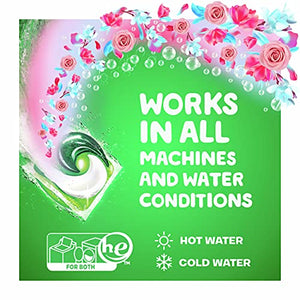 Gain Flings 3-in-1 Liquid Laundry Detergent Pacs, Spring Daydream Scent, 3 Bag Value Pack, 111 Count, HE Compatible