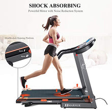 Load image into Gallery viewer, MARNUR Treadmill Electric Folding Treadmills for Home with Incline Portable Motorized Running Machine Heavy Duty Exercise Machine with 15 Preset Programs with Pad/Phone &amp; Cup Holder
