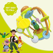 Load image into Gallery viewer, La Granja De Zenon Baby Toys Rattles Activity Ball, Take Along Tunes, Grab and Spin Rattle, Crawling Educational Gifts for Baby Infant Boys, Girls
