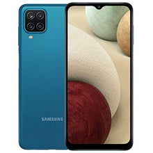 Load image into Gallery viewer, Samsung Galaxy A12 Nacho (64GB, 4GB) 6.5" HD+, Exynos 850, 48MP Quad Camera, Dual SIM GSM Unlocked Global 4G Volte (T-Mobile, AT&amp;T, Metro) International Model A127M/DS (64GB SD Bundle, Blue)
