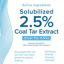 Load image into Gallery viewer, True+Real Therapeutic Plus Tar Gel Anti-Dandruff Shampoo 0.5% Coal Tar, 16 Fluid Ounce
