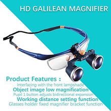 Load image into Gallery viewer, Hand-held magnifier Double Eyes Hands Free Headband Magnifier, Visor Glasses Magnifying - for Dental Medical Surgical,Jewelry Appraisal, Watch Repair and Miniature Engraving,3.5X ( Color : 3.5X )
