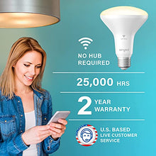 Load image into Gallery viewer, Sengled Smart Light Bulbs, Smart Flood Light, Smart Bulb That Works with Alexa &amp; Google Assistant, 7.5W 65W Equivalent,2700K Soft White BR30 Smart Light, No Hub Required, 2.4Ghz WiFi Only, 2 Pack
