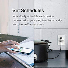 Load image into Gallery viewer, Kasa Smart Plug by TP-Link, Smart Home WiFi Outlet works with Alexa, Echo,Google Home &amp; IFTTT,No Hub Required, Remote Control, 15 Amp, UL certified, 1-Pack (HS105)
