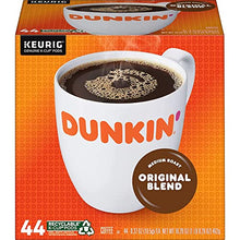 Load image into Gallery viewer, Dunkin' Original Blend Medium Roast Coffee, 44 Keurig K-Cup Pods
