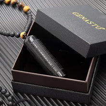 Load image into Gallery viewer, Genasto Black Obsidian Necklace Tiger Eye Gemstone Beads Crystal Stone Pendant Healing Chakra Mala Spiritual Necklace for Men Women…
