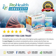 Load image into Gallery viewer, Pure Liposomal Lypo-Absorb Vitamin C (30 Packets) (1,000 mg Vitamin C + 1,000 mg Essential Phospholipids per Packet) by ProHealth. Natural Liposome Delivery for Maximum Absorption and Bioavailability
