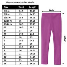 Load image into Gallery viewer, City Threads Girls' Leggings 100% Cotton for School Uniform Sports Coverage or Play Perfect for Sensitive Skin or SPD Sensory Friendly Clothing, Dark Khaki, 10
