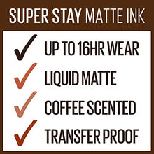 Load image into Gallery viewer, Maybelline New York SuperStay Matte Ink Liquid Lipstick, Coffee Edition, Hazelnut Hypnotizer, 0.17 Ounce
