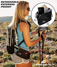 Load image into Gallery viewer, FREEMOVE Hydration Pack Backpack with 2 Liter Water Bladder and Cooler Bag, Lightweight, Fully Adjustable, Leakproof Multiple Pockets Camel Pack Gear for Hiking, Running, Cycling
