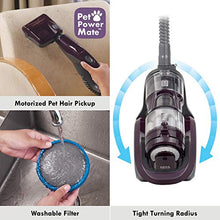Load image into Gallery viewer, Kenmore Friendly Lightweight Bagless Compact Canister Vacuum with Pet Powermate, HEPA, Extended Telescoping Wand, Retractable Cord and 2 Cleaning Tools, Motor Power, Purple
