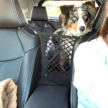 Load image into Gallery viewer, No/Brand Hovely Pet Car Seat Dog Car Barrier, Easy to Install, Easy to Clean with Flexible Bungee Cords for Seat Movement
