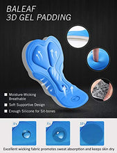 Load image into Gallery viewer, BALEAF Men's Bike Cycling Pants 4D Padded Bicycle Tights MTB Riding Leggings Zipper Pockets Quick Dry White XXL
