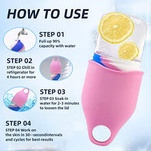 Load image into Gallery viewer, Ice face roller, Ice roller for Face Eyes and Neck, Pelctfcr Silicone Ice Face Roller Skin Care Mold, Brighten Skin &amp; Enhance Your Natural Glow, Remove Fine Lines,Shrink Pores, Reusable Facial Treatment
