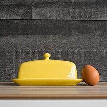 Load image into Gallery viewer, Now Designs Butter Dish, Lemon
