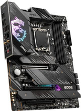 Load image into Gallery viewer, MSI MPG Z690 Edge WiFi DDR4 Gaming Motherboard (ATX, 12th Gen Intel Core, LGA 1700 Socket, DDR4, PCIe 4, CFX, M.2 Slots, Wi-Fi 6E)
