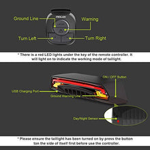 Load image into Gallery viewer, MEILAN X5 Smart Bike Tail Light with Turn Signals and Automatic Brake Light Wireless Remote Control Bike Rear Light Back USB Rechargeable Safety Warning Cycling Light Fits on Any Road Bicycle
