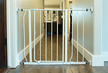 Load image into Gallery viewer, Wall Nanny Mini - Baby Gate Wall Protector (4 Pack - Made in USA) for Dog &amp; Pet Gates - Small Low-Profile Saver - Perfect in Doorways - Cups Protect &amp; Guard Walls from Kid Child Safety Pressure Gates
