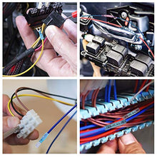 Load image into Gallery viewer, TICONN 250Pcs Heat Shrink Wire Connectors, Waterproof Automotive Marine Electrical Terminals Kit, Crimp Connector Assortment, Ring Fork Spade Butt Splices
