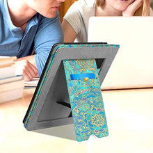 Load image into Gallery viewer, Fintie Stand Case for All-New Kindle (10th Generation, 2019) / Kindle (8th Generation, 2016) - Premium PU Leather Protective Sleeve Cover with Card Slot and Hand Strap, Shades of Blue
