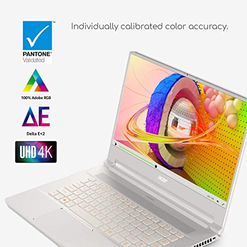 Load image into Gallery viewer, ConceptD 7 CN715-71-73A9 Creator Laptop, Intel i7-9750H, NVIDIA GeForce RTX 2080, RTX Studio, 15.6" 4K Ultra HD IPS, 100% Adobe RGB Color Gamut, Pantone Validated, Delta E<2, 32GB DDR4, 1TB NVMe SSD