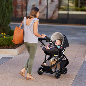 Graco SnugRider 3 Elite Car Seat Carrier | Lightweight Frame Stroller | Travel Stroller Accepts Any Graco Infant Car Seat