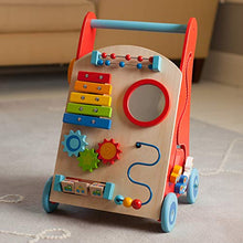 Load image into Gallery viewer, Fat Brain Toys Baby Walker - Busy Baby Deluxe Walker
