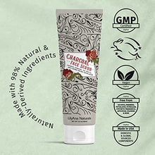 Load image into Gallery viewer, LilyAna Naturals Charcoal Face Scrub 3 Oz and Face Cream 1.7 Oz Bundle - Anti-Aging Facial Exfoliator and Face Cream, Face Moisturizer For Dry Skin, Rose and Pomegranate Extracts - for Women and Men

