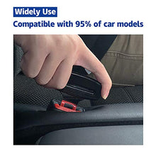 Load image into Gallery viewer, JUSTTOP 2-Pack Car Metal Tongue, Universal for Most Vehicle-Black
