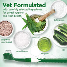 Load image into Gallery viewer, Vet’s Best Dog Toothbrush and Enzymatic Toothpaste Set | Teeth Cleaning and Fresh Breath Kit with Dental Care Guide | Vet Formulated
