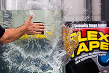 Load image into Gallery viewer, Flex Tape Rubberized Waterproof Tape, 8" x 5', Black (2 Pack)
